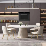 Yesly - Person Pedestal Dining Set