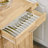 Rolling Kitchen Island Utility Storage Cart On Wheels,54 Inches Wide,with Drawers, Door Cabinets, And Knife Block For Dining Room-1740944588