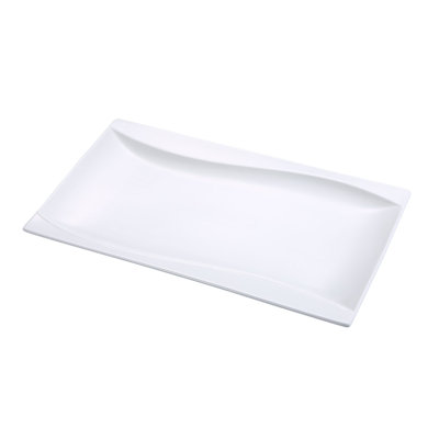  Sea Wave Chinaware Rectangular Plate
