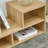 Versatile Cube TV Stand with Open Storage and Adjustable Length for Multiple Spaces