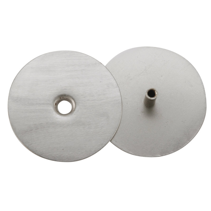Door Lockset Hole, Satin Nickel