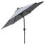 Martigues 2.5m Traditional Parasol with Lights-358898748