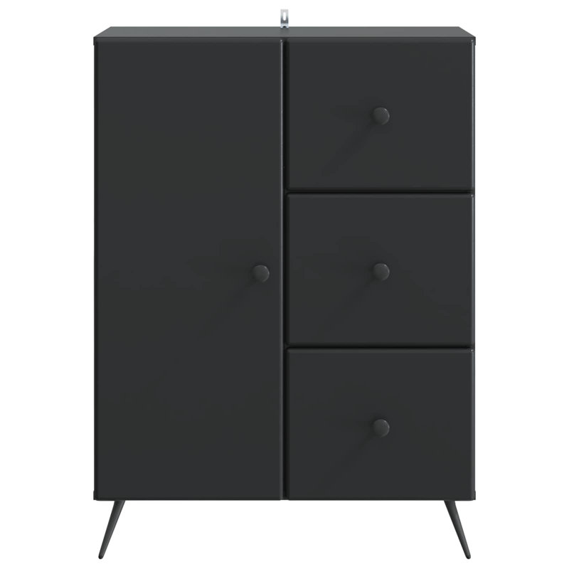 66cm Sideboard, Black