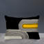 Housse et insert de coussin rectangulaire intérieur / extérieur en polyester filé Cassie-99277057-96905471