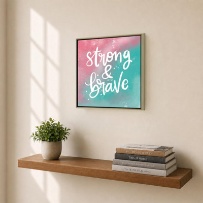 Magical Girl I by Becky Thorns - Graphic Art on Canvas
