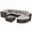6 - Person Modular Patio Conversation Set with Cushions-2113139403-2113901708