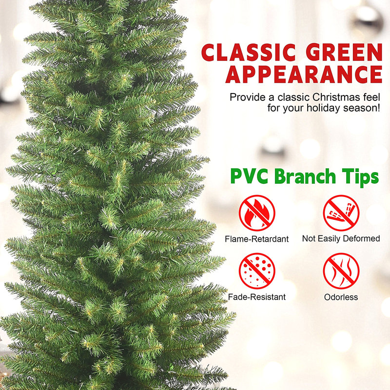  Green Pencil Christmas Tree, 76'