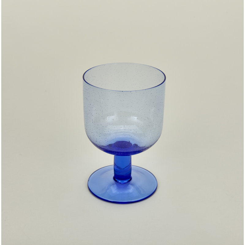 Simple Wine Glass, Blue