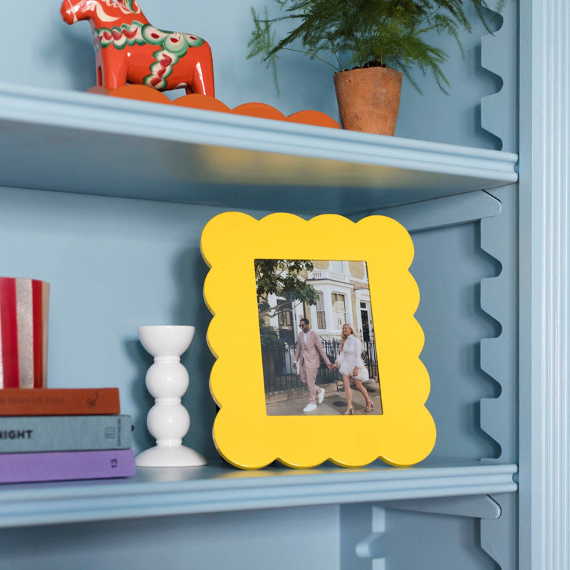 Lacquer Picture Frame, Yellow