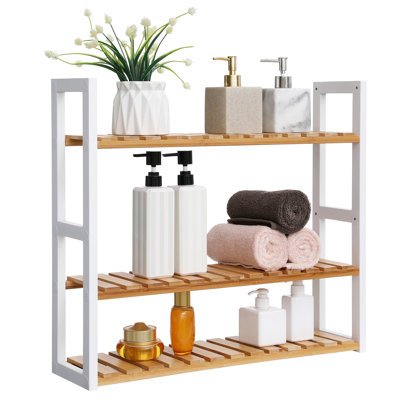 Loewen Solid Wood Bathroom Shelves