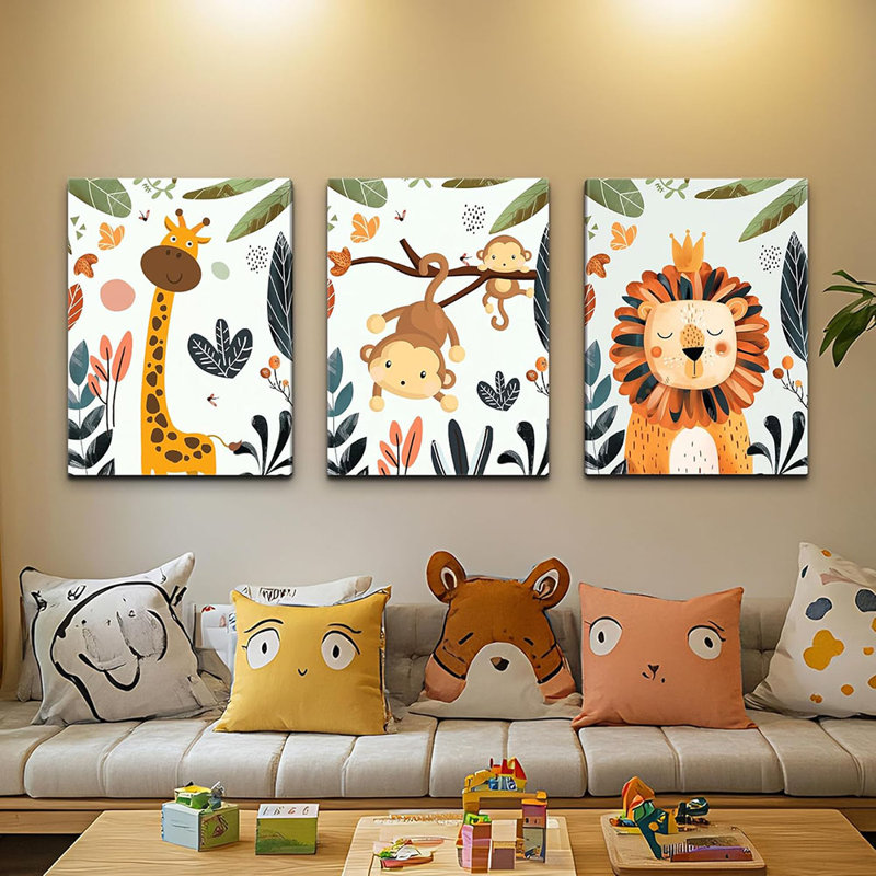 3 Piece Wrapped Canvas Print