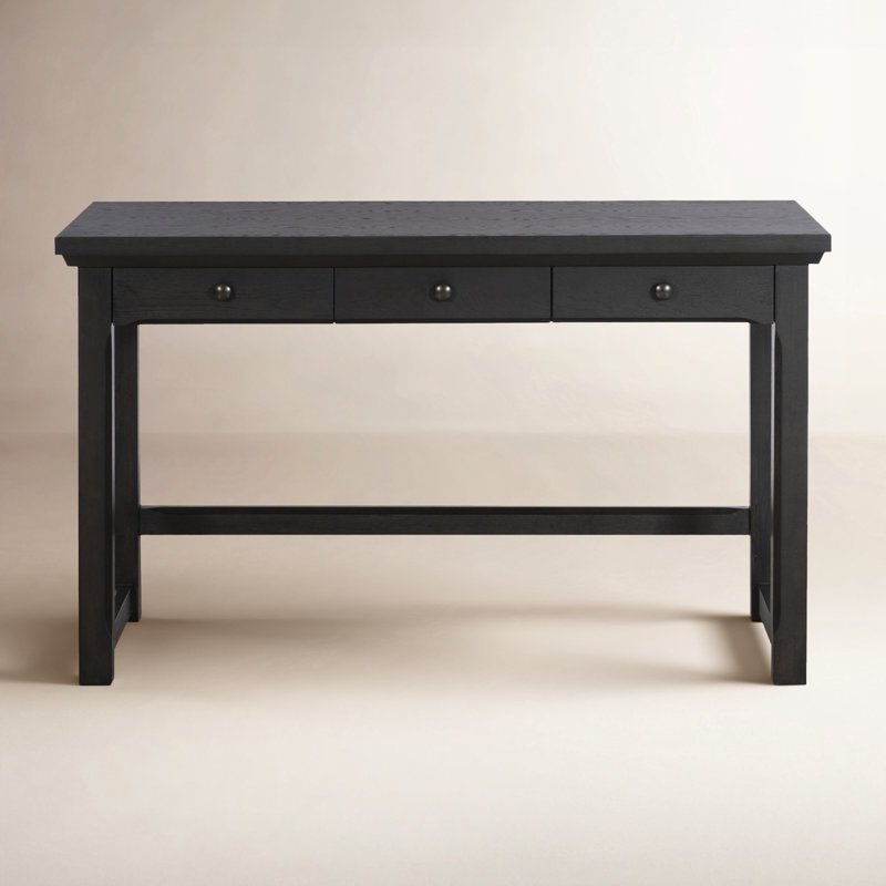 Mackenna Solid Wood Writing Desk
