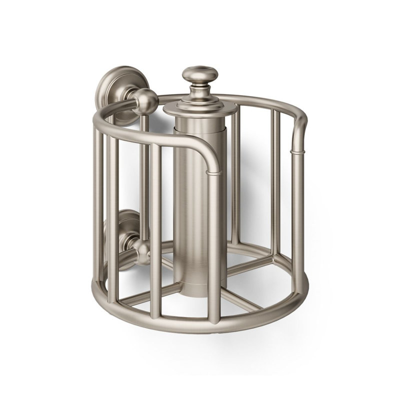 Artifacts® Toilet Tissue Carriage, Vibrant Brushed Nickel