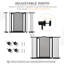 Pressure Mounted Pet Gate With Door