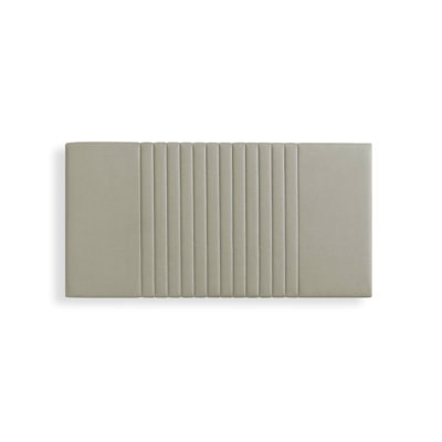 Upholstered Chenille Panel Headboard