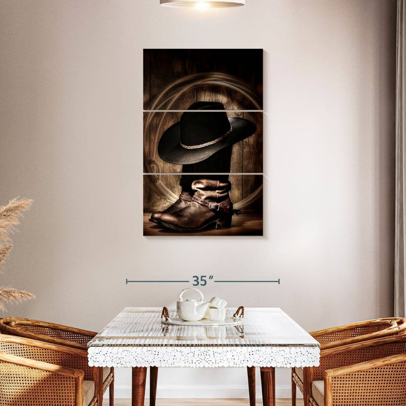 Lelar Western Rodeo Ready, 32" H x 20" W