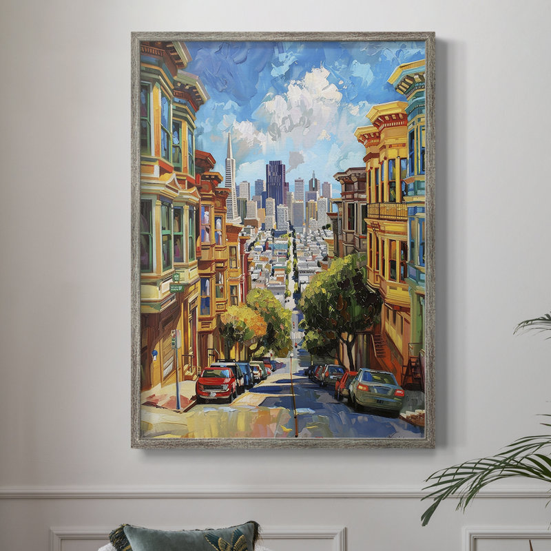 LANDSCAPES Series CCCXLIX Framed Print - Solid Wood, 11" H x 9" W