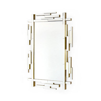 Edith Flat Metal Wall Mirror
