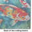 Koi Fish Glass Cutting Board Large