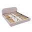 Grand lit plateforme tapissier avec tête de lit et tiroirs de rangement - Structure robuste, rose moderne-2116142228-2116142224