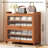 Multi Layer Bamboo Dust-Proof Shoe Cabinet For Household Use, With Easy Storage At The Door And A Detachable Shoe Rack. The Layer Board Is Sturdy And Durable