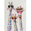 Giraffes Morning - Wrapped Canvas Painting Print-784088379