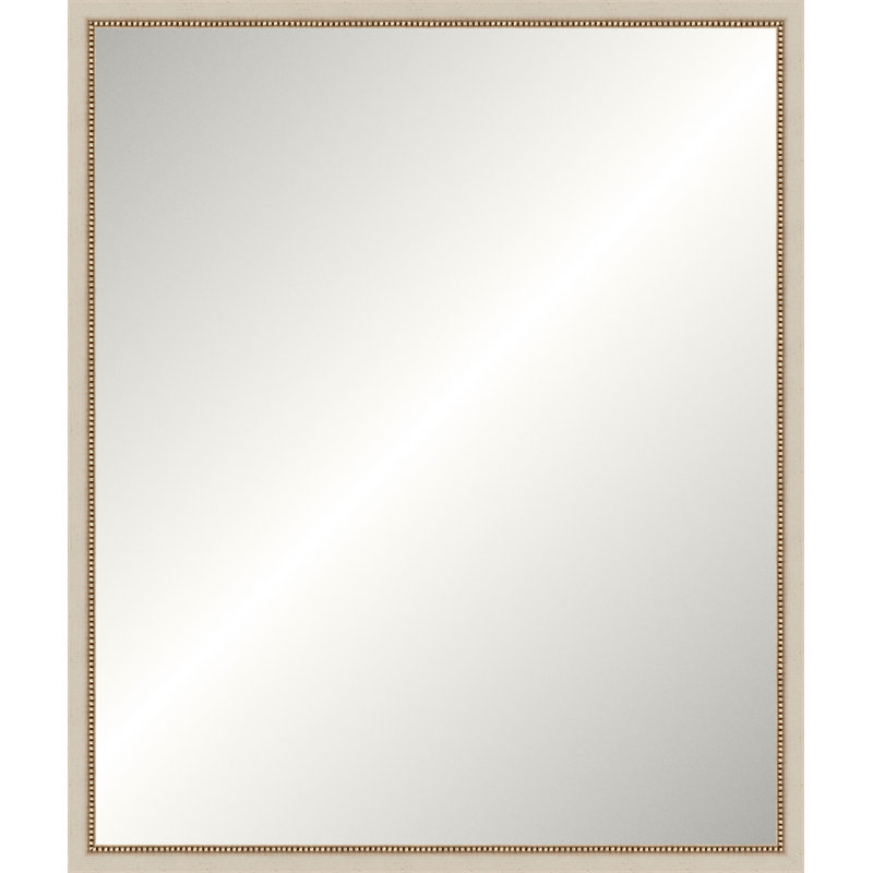 Miroir blanc cassé Old World, Wide Vanity