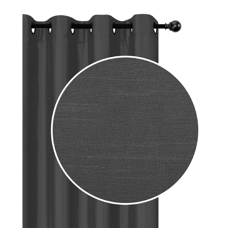 Room Darkening Curtain Pair, Red