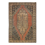 Canvello Malayer Black Rug For Living Room - 4'6'' X 6'4''