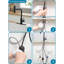 Kitchen Faucets With Pull Down Sprayer,Waterfall Kitchen Sink Faucet,Commercial Utility Stainless Steel Kitchen Faucets,Single Handle Kitchen Sink Faucet With Pull Down Sprayer For 3 Function
