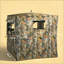 Abri toutes saisons, store de chasse, store transparent
