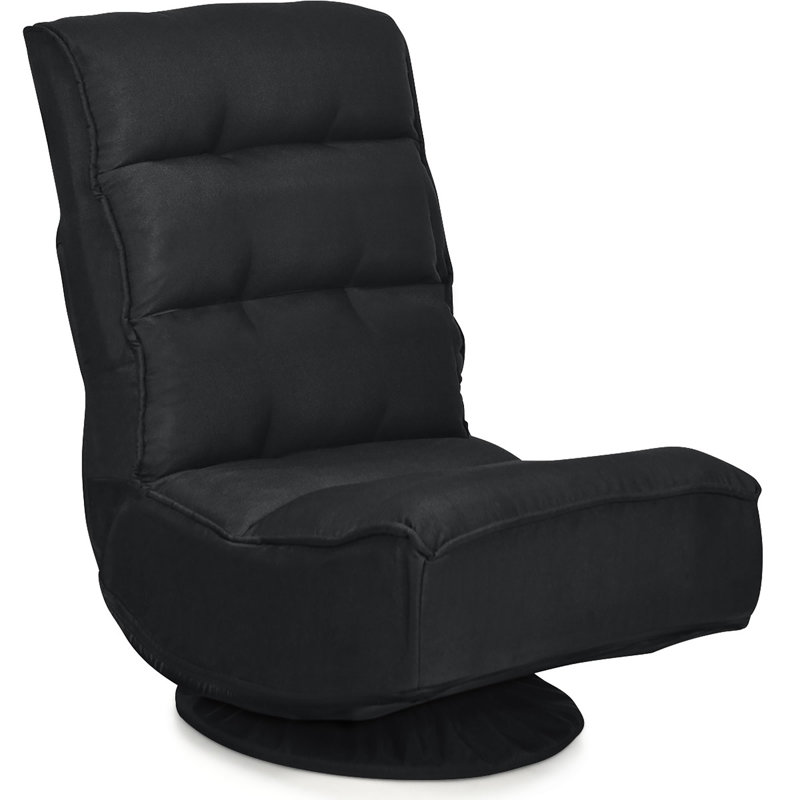 Trule Reclining and Foldable PC & Racing Game Chair, Black