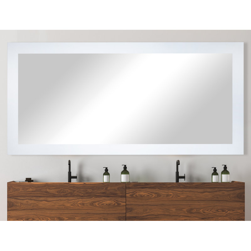 Mirror, 33" x 64", White