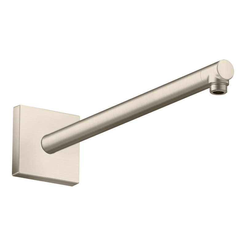 AXOR ShowerSolutions Square 15-Inch Showerarm, Brushed Nickel