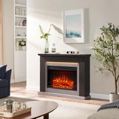 INGLETON FLAMME 121 cm W Electric TV Stand