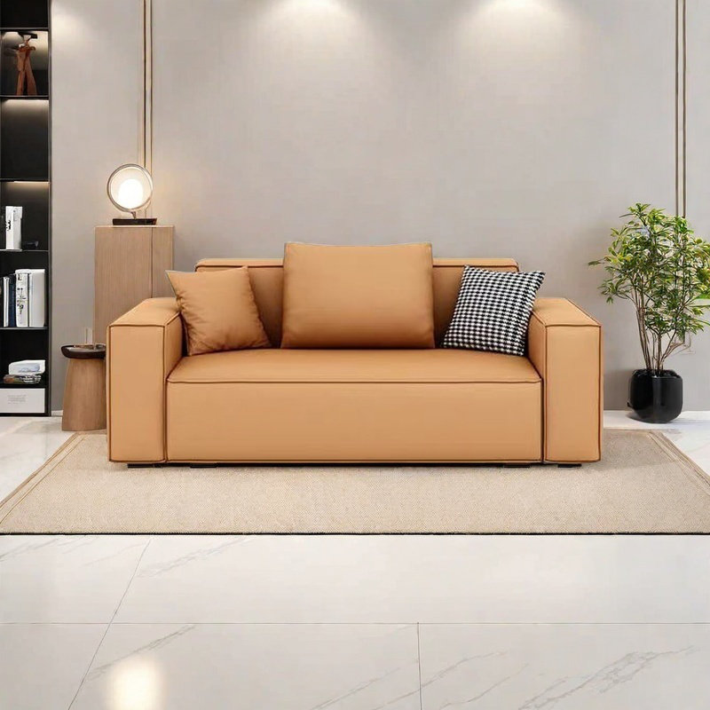 Canapé de bureau italien classique luxueux avec lumière italienne