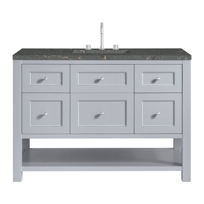 Breckenridge 48'' W Single Vanity, Serenity Blue, Parisien Bleu