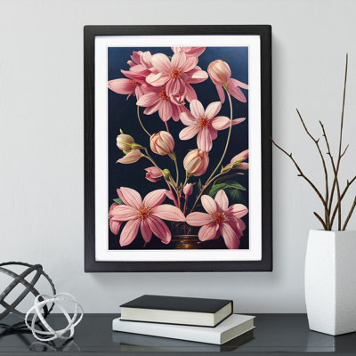 The Classic Flowers No.6 - Single Picture Frame Print