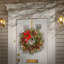 The Holiday Aisle® Tartan Plaid Wreath with Battery Operated Lights-1276358458