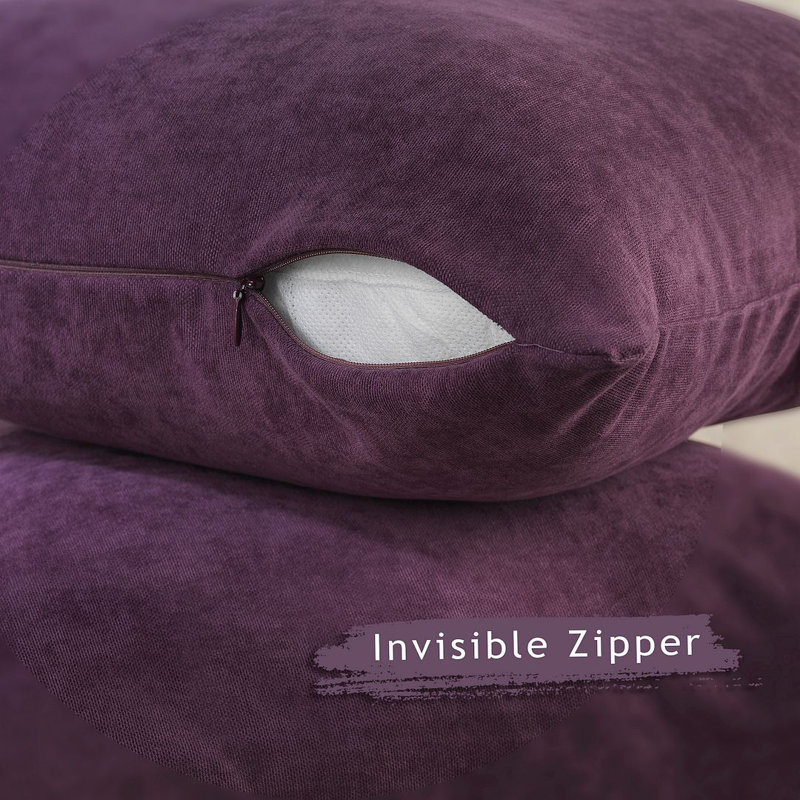 Cushion Cover, Rectangle 30cmH x 50cmW, Purple