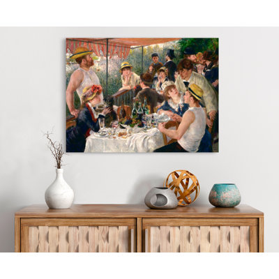 Luncheon of the Boating Party by Pierre-Auguste Renoir - 1 Piece Wrapped Canvas Wall Art