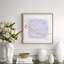 Wabi Sabi: Silver Framed Painting