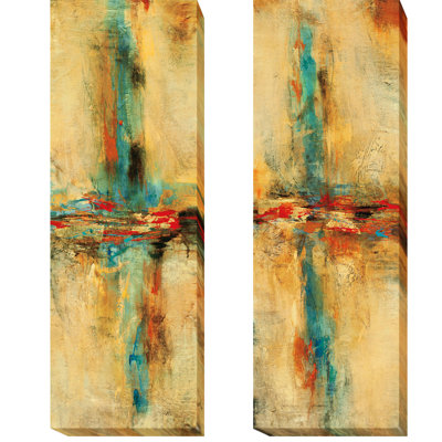 " Equilibrio I And II " by Nancy Villareal Santos 2 - Pieces