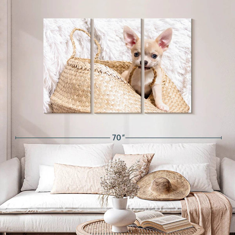 Brampt Rowdy Chihuahua, 32" H x 50" W