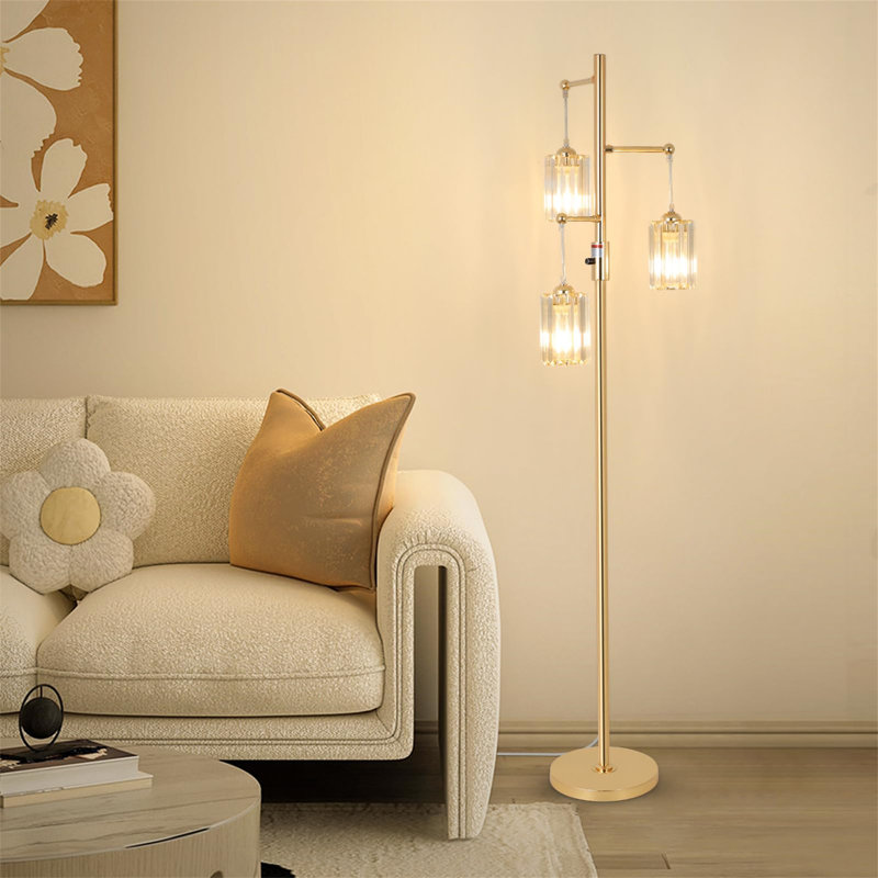 165cm Tree Floor Lamp, Gold