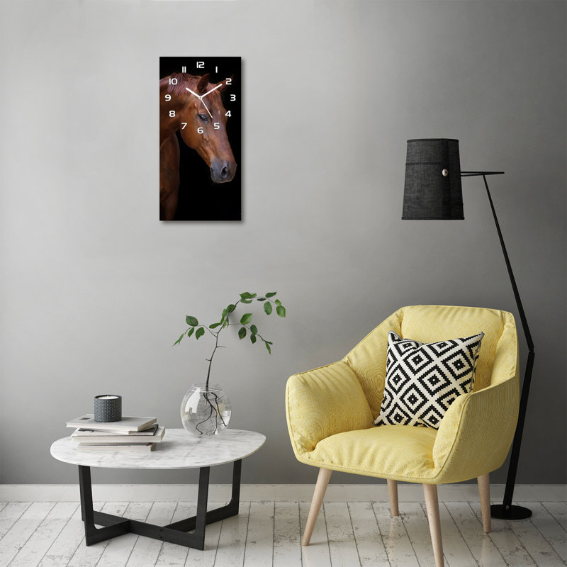 Jasiel Glass Wall Clock