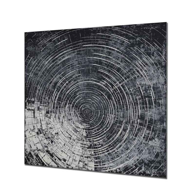 «Celestial Balance», reproduction sur bois en bois - décoration murale arbre en métal, impression moderne sur métal