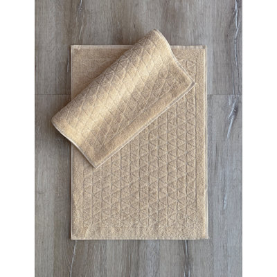 Alon Cotton Twill Non-Slip Bath Mat