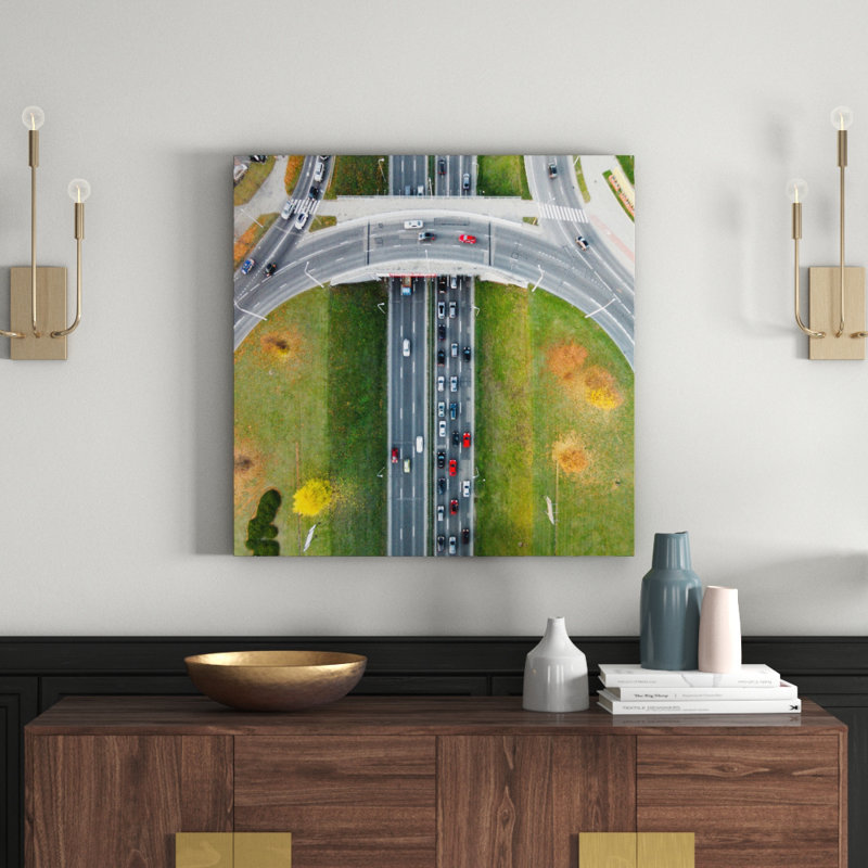 1 Piece Wall Art on Canvas, 81 cm H x 81 cm W x 3.81 cm D