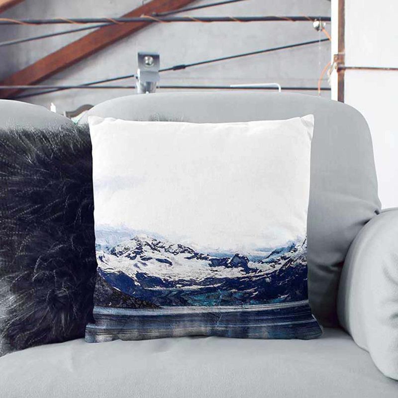 Square Throw Cushion, 40cm H x 40cm W x 15cm D
